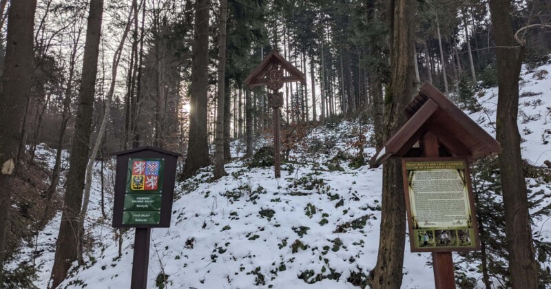 Hubertův kříž Hubertův kříž