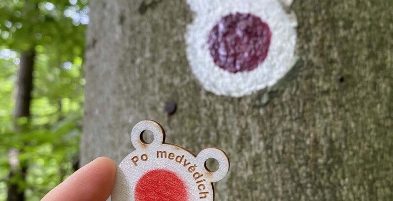 Po medvědích tlapkách - odměna za razítka Po medvědích tlapkách - odměna za razítka
