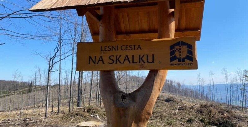 Lesní cesta NA SKALKU Lesní cesta NA SKALKU