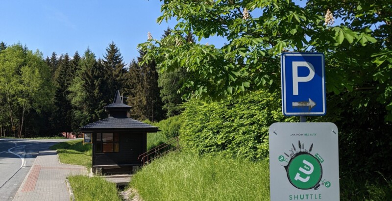 TuBus, zastávka Samčanka TuBus, zastávka Samčanka