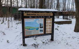 Panel na stezkách Po medvědích tlapkách