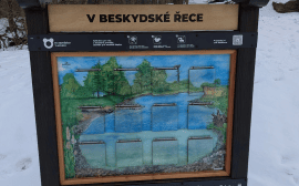 Panel na stezkách Po medvědích tlapkách