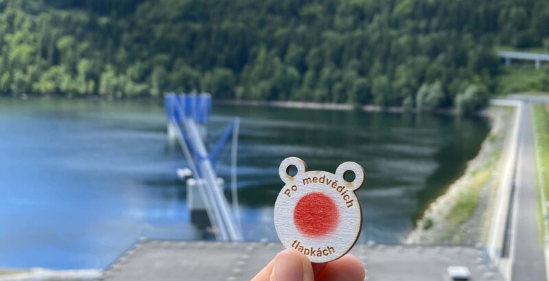Po medvědích tlapkách - odměna za razítka